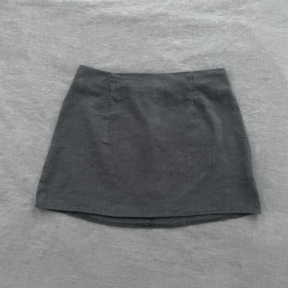Princess Polly Gray Miniskirt